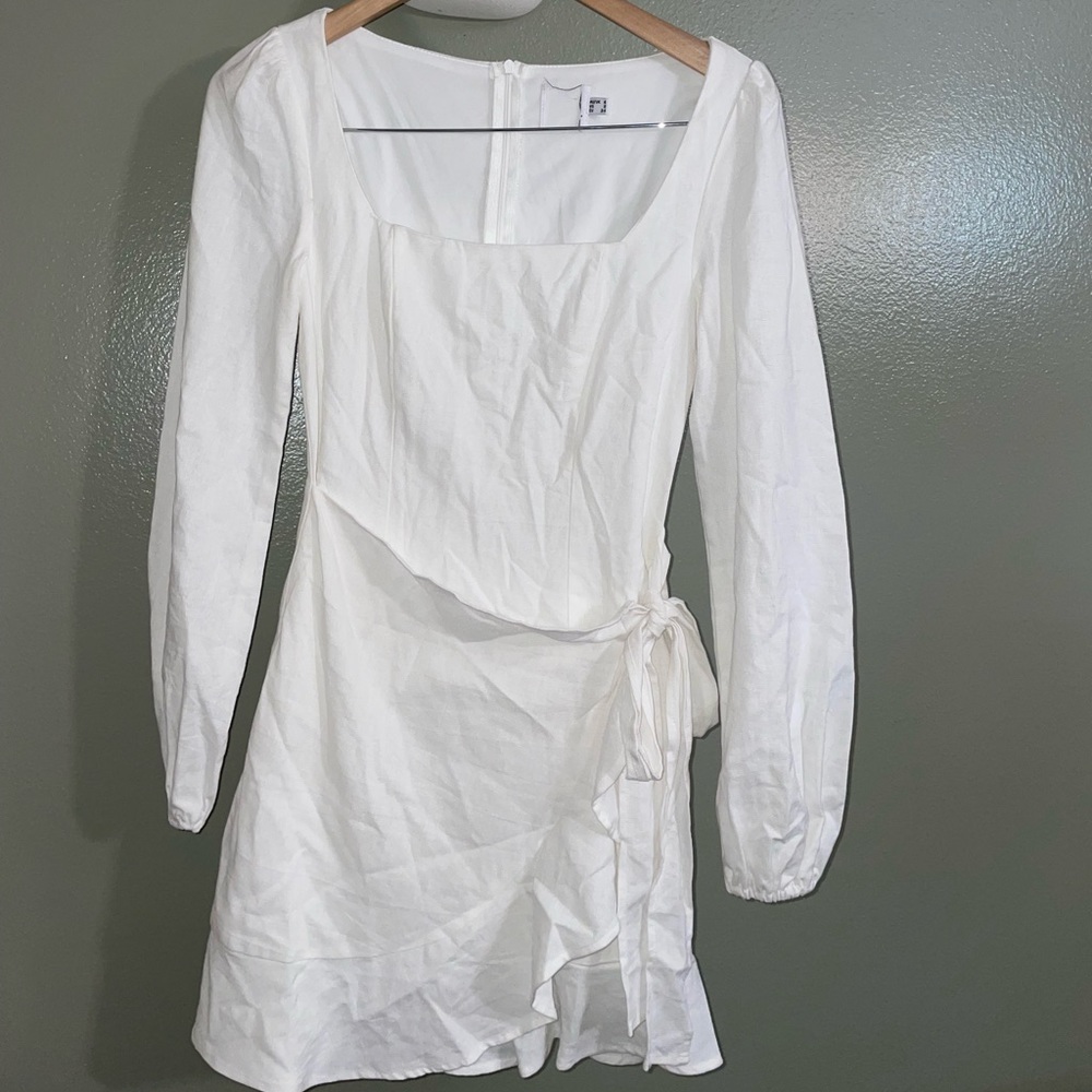 The Villa Mini Dress White Princess Polly - Picture 2 of 11